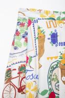 TRAFZA-Conjunto de 2 piezas para mujer, minitop con tirantes y botones estampados, sin mangas, Espalda descubierta, Falda Midi elegante de cintura alta para playa - details 18