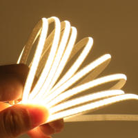 Tira de luz LED COB 5V XUNATA de alta densidad 320LEDs/m iluminación lineal USB 5mm de ancho luz cálida 3000K 4000K 6000K - details 7