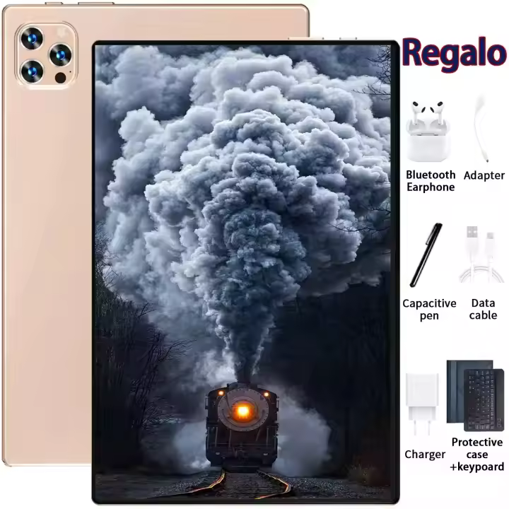 Tableta 5G 2025 Android 13.0 nueva tableta de red Bluetooth 10.1 pulgadas 16GB RAM 1TB ROM 5MP 13MP 20000mAh 14 núcleos wifi - 1