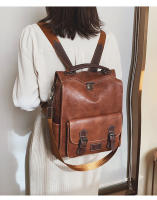 Mochila de Cuero de pu para Mujer, bolso de mano informal, bolso de viaje, bandolera - details 2