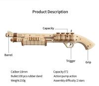 Robotime Gun Blocks modelo Kit de construcción juguetes para niños regalo de cumpleaños - details 6