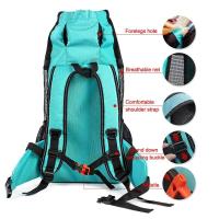 Mochila para mascotas transpirable reflectante para cachorros, para Corgi Bulldog, perros grandes, bolsa de viaje ajustable para senderismo al aire libre - details 2