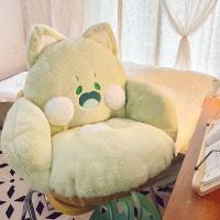 Cojín de Sitio de Gato Suave Kawaii Animal de Peluche para Sofá Decoración de Hogar Regalo para Niñas en Invierno - details 5