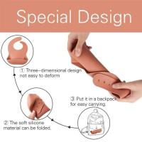 Baberos de silicona fáciles de limpiar, productos para bebés impermeables - details 8