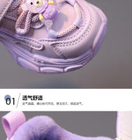 Zapatos para niños de 1 a 6 años, 3 niños, zapatos deportivos de terciopelo fino, cálidos, niñas, zapatos casuales de moda. - details 2