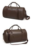 Bolso plegable del equipaje de los hombres de la ropa portátil impermeable del viaje del almacenamiento del sistema del cuero de la PU de alta calidad - details 12