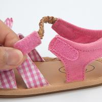 Sandalias de bebé antideslizantes con lazos, zapatos de princesa con suela de goma, niños pequeños, verano 2024 - details 4