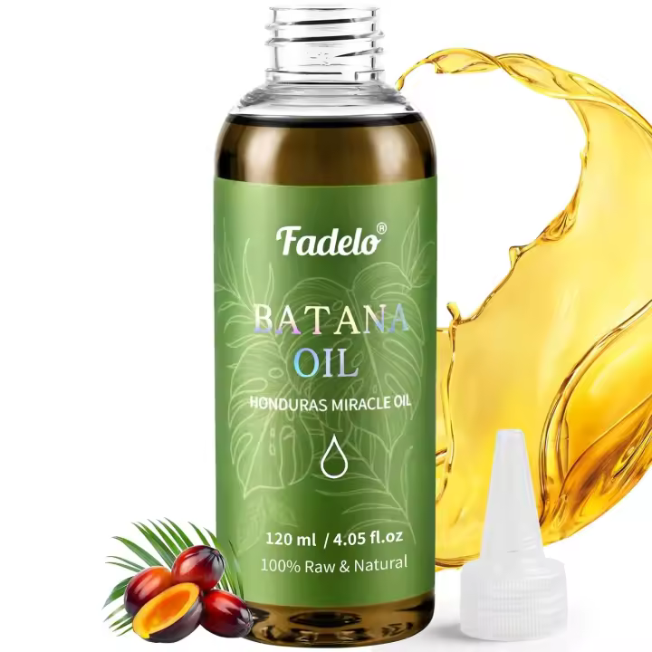 Fadelo na - Dr Sebi Aceite Orgánico para el Crecimiento del Cabello, 100% Puro Natural de Honduras, Cuero Cabelludo Profundamente Nutritivo para Un Cabello Más Grueso y Fuerte - 1