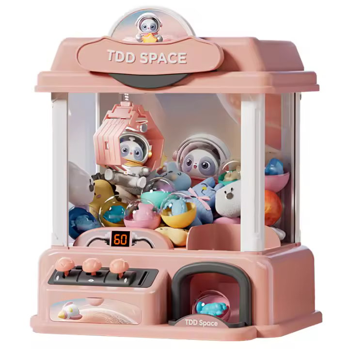 Máquina de pinzas para muñecas, juguete de agarre, juego de muñecos de peluche, mini máquina de pinzas, juguetes para niños, niñas, regalos para el Día del Niño - 1