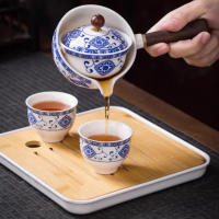 Tetera China Gongfu con rotación de 360 °, tetera de porcelana, regalo Ideal para amantes del té - details 3