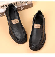 Nuevos zapatos casuales de cabeza redonda para hombres de cuero para hombres, mocasines, zapatos para hombres - details 24