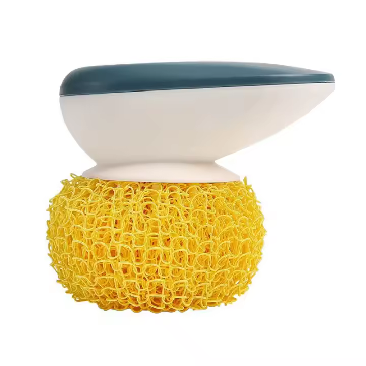 Cepillo de lavado de ollas, Bola de limpieza Nano, sin alambre, cocina - 1