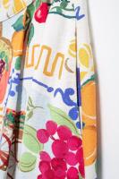 TRAFZA-Conjunto de 2 piezas para mujer, minitop con tirantes y botones estampados, sin mangas, Espalda descubierta, Falda Midi elegante de cintura alta para playa - details 28
