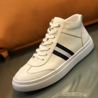 Zapatos altos de cuero zapatos de algodón térmico de terciopelo de estilo británico para hombres - details 12