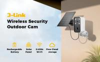 Cámara PTZ Solar inalámbrica para exteriores, 1080P, WiFi, con batería integrada, videovigilancia de latencia ultrabaja para largos tiempos de espera - details 0