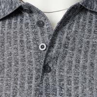 Ropa deportiva para correr para hombre, poste de pie de manga corta de alta elasticidad de verano, suéter básico de punto fino - details 22