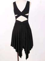 Tutú de ballet para mujer adulta con tirantes finos, vestido contemporáneo de gasa asimétrico, trajes de danza lírica - details 31