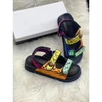 Plataforma para mujer New Beak Sandalias de estilo playero al aire libre coloridas de gran tamaño - details 12