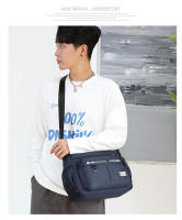 Bolso de hombro de gran capacidad impermeable resistente al desgaste mochila multibolsillo de negocios de ocio Oxford spinning bolsa de mensajero de los hombres - details 18
