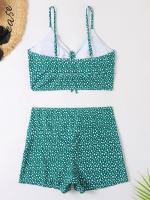 Conjunto de Bikinis de cintura alta para mujer, bañadores trenzados, traje de baño para mujer, microbikinis de realce, ropa de playa a la moda 2023 - details 13