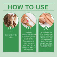 La suave crema depilatoria de aguacate es suave, no irritante, limpia todo el cuerpo y elimina suavemente el vello. - details 2