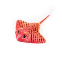 Figura de animal acuático impresa en 3D de plástico, manta biónica móvil multiarticulada, juguete de rayo, 10 colores, modelo de simulación animal - details 5