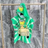 Toallas para niñas pequeñas, capa con capucha, bata de baño de playa, albornoz de microfibra suave para niños, Poncho de piscina, toalla de viñetas de animales - details 20
