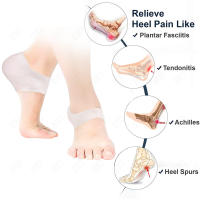 EiD-calcetines de silicona para el cuidado de los pies, Gel hidratante para el talón, finos, con agujero agrietado, protectores para el cuidado de la piel del pie, cojín para el cuidado de los pies, 2 piezas - details 23