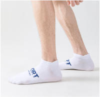 -tobilleros de verano para hombremedias deportivas con bordado finoresistentes al olorColor azul Klein5 pares - details 14