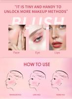 Crema en polvo, crayón, colorete, palo-fórmula de maquillaje facial de Color difuminado y construible, hidratante - details 5