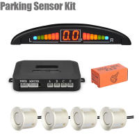 Kit de Sensor de estacionamiento con 4 Radar LED, pantalla Digital precisa de alarma de distancia de obstáculos, Kit Parktronic, Detector de Radar de marcha atrás - details 9