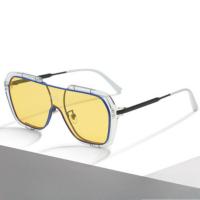 Gafas de Sol de Moda de Doble Viga Gafas de Sol Retro Cuadradas para Hombres y Mujeres - details 18