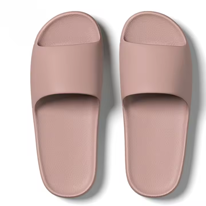 Paso en la mierda interior de fondo suave de una palabra baño baño hogar EVA hombres zapatillas geniales - 1