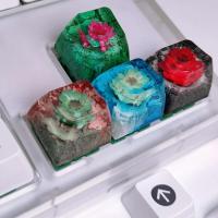 Teclado nical DIY, resina personalizada, chica bonita personalizada, teclas ESC, regalo, teclas individuales SA wer - details 4