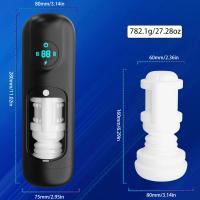 Máquina de mamada realista para hombres, masturbadores telescópicos, vibradores automáticos masculinos, juguete sexual para adultos, Copa - details 13