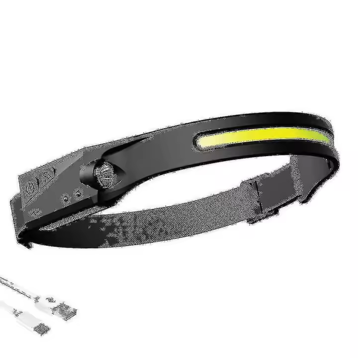 Linterna de Cabeza Más Potente 9000lm Linterna de Trabajo Impermeable con Sensor de Movimiento - 1