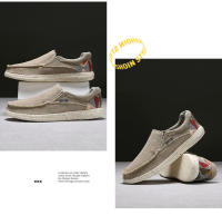 Zapatos de lona populares para hombre, calzado informal de verano, transpirable, ligero, suave y cómodo, talla europea - details 7