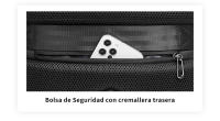 Mochila para portátil de negocios con puerto de carga USB, bolsa de viaje para el trabajo de gran capacidad, la escuela y actividades al aire libre - details 10