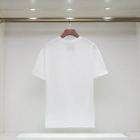 Camisetas Casuales de Verano 2025 Algodón Puro, Cuello Redondo, Estampados de Logotipo para Parejas, Zapatillas y Ropa Deportiva - details 8