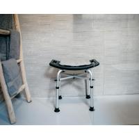 Taburete de Baño Ducha (150 kg) Reforzado con Doble Barra, Cojín, Silla Ajustable, Banqueta Antideslizante, Sin Herramientas - details 12