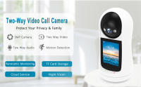 Cámaras de vigilancia interior inteligente bebe Captura de video en HD vigilancia wifi - details 0