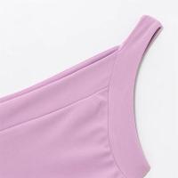 Vestido largo asimétrico sin mangas 2025 con temperamento, nuevo de verano, color sólido para mujer - details 13