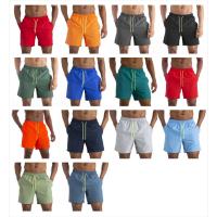Pantalones cortos De Hombre con logotipo personalizado, pantalones cortos deportivos De talla grande con doble capa para verano, pantalones cortos deportivos para hombre - details 0