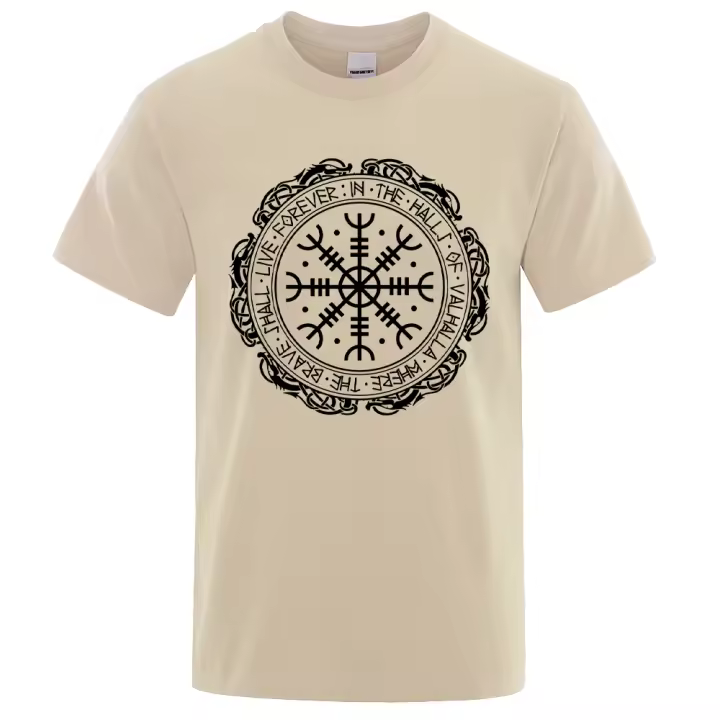 Moda de Verano 2023 para Hombres Camiseta gráfica de Estilo Hip Hop Algodón - 1