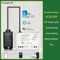 EWeLink-interruptor inteligente de temperatura y humedad, temporizador con WiFi, Control remoto, Sensor inteligente de sonda de temperatura y humedad - details 15