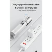 Linterna de Luces Fuertes Impermeable, Carga de Litio, Para Uso Diario y de Emergencia - details 1