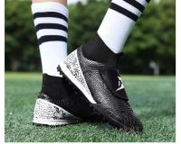 Zapatos infantiles de alta calidad con cordones transpirables y suelas con pinchos, diseñados para jóvenes entusiastas de los deportes cruzados. - details 10