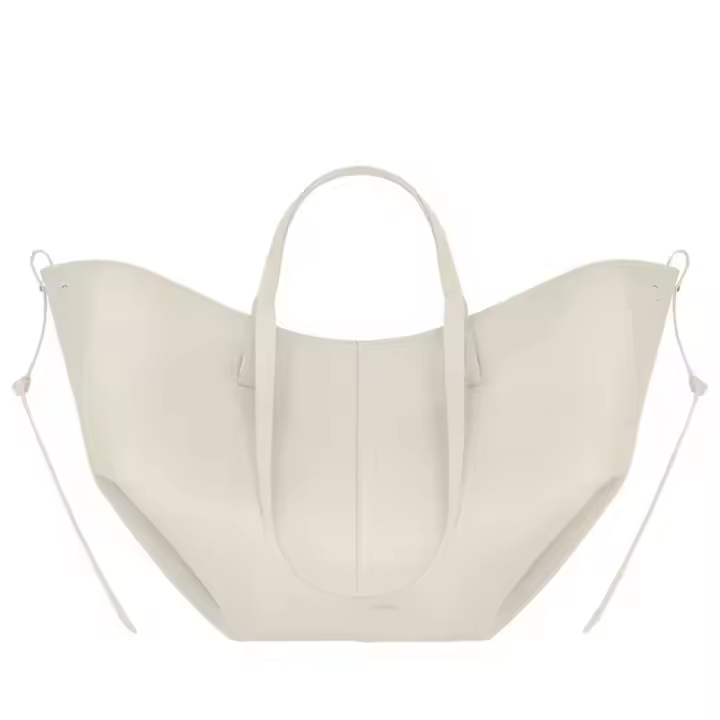 Bolso de mano de color sólido para mujer, material de cuero de vaca, bolso para axilas, moda - 1
