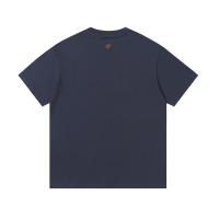 Camiseta de manga corta con diseño de logotipo de parche de cuentas hecho a mano de marca de tendencia superior 2025, camiseta de hombre de nuevo estilo de verano, camisa informal holgada para parejas - details 1