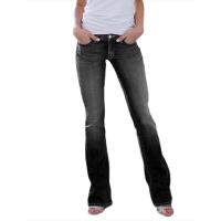 Pantalones vaqueros retro de cintura media para mujer, pantalones vaqueros con bolsillo, moda informal - details 1